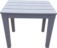 Столик для шезлонга "Прованс" прямоугольный 40х30 см. Цвет:  Мокко