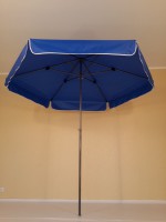 Зонт уличный (пляжный зонт) диаметр 240 см СИНИЙ. особо прочный.