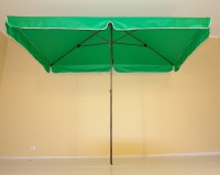  Зонт прямоугольный уличный 2х3 метра ЗЕЛЕНЫЙ