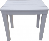 Столик для шезлонга "Прованс" прямоугольный 40х30 см. Цвет:  Грей.