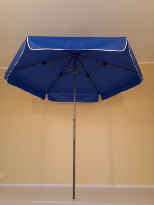 Зонт уличный (пляжный зонт) диаметр 240 см СИНИЙ. особо прочный. ЦЕНА 3500 РУБ
