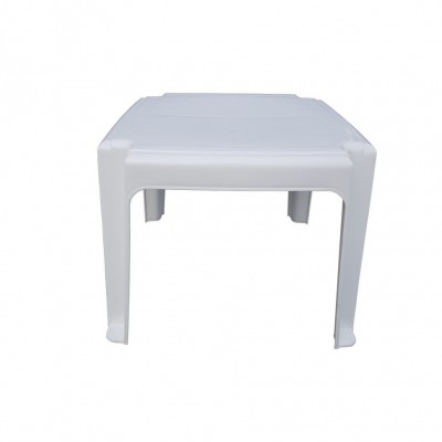 Столик для шезлонга &quot;Элластик&quot; квадратный 44х44 см. Цвет: Белый Столик для шезлонга "Элластик"