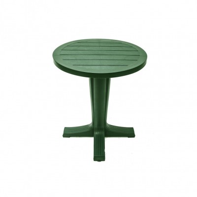 Стол круглый &quot;ПРОВАНС&quot; Диаметр: 65 см. Цвет: Тёмно-зелёный. Очень прочный и стильный стол.